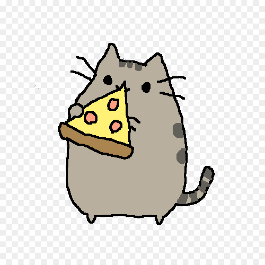 900x900 Cat Pusheen Drawing Pizza Steve