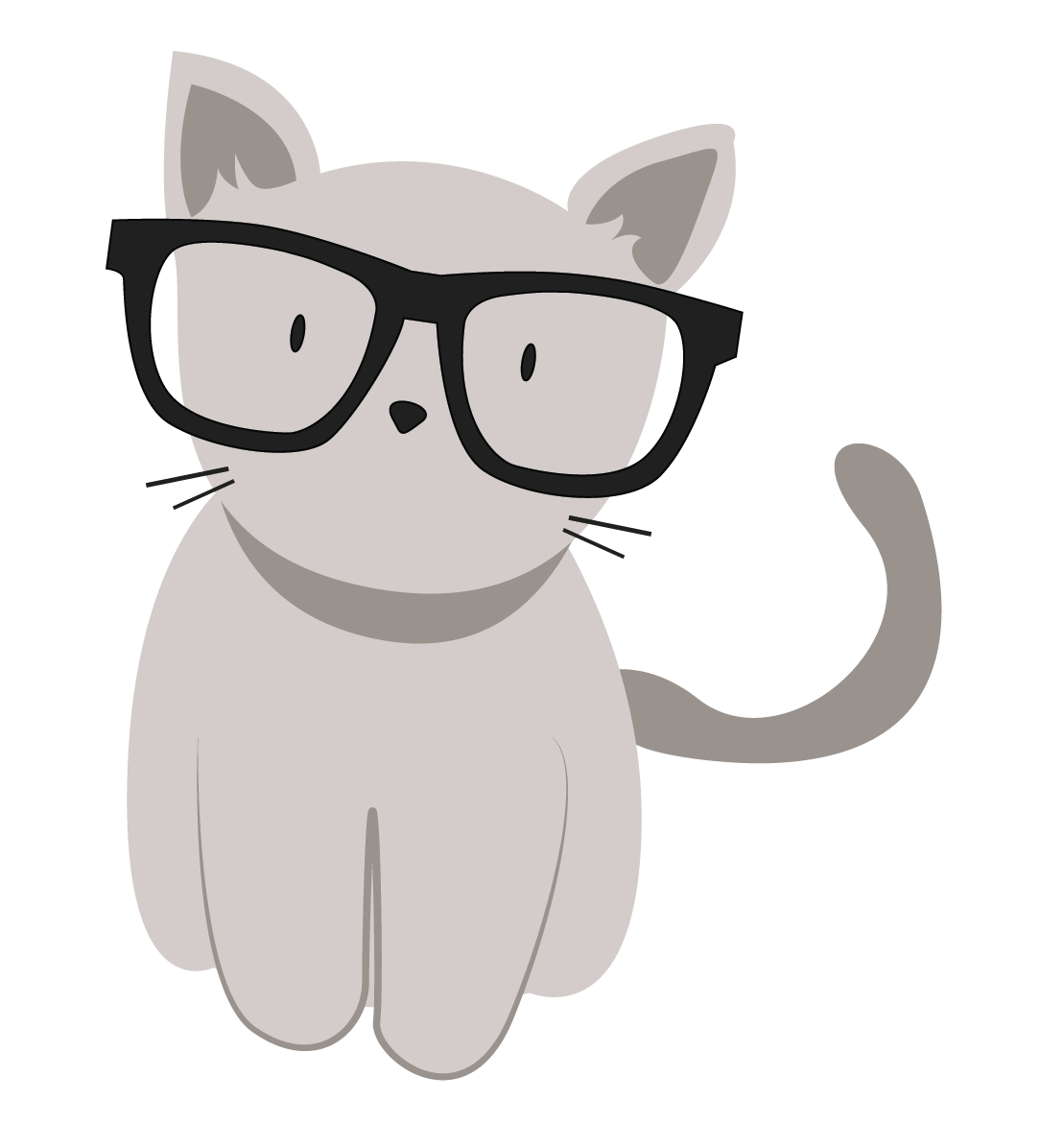 1084x1196 Cats Everything Cat Stickers, Hipster Cat