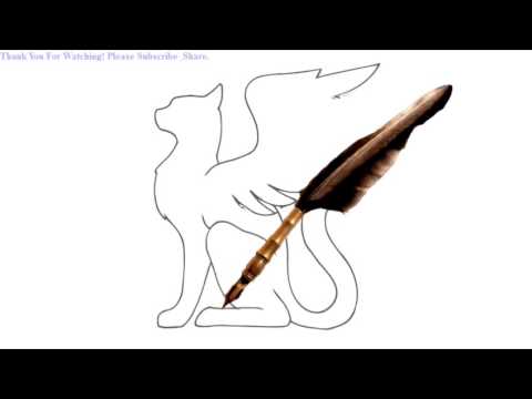 480x360 How To Draw A Cat With Wings