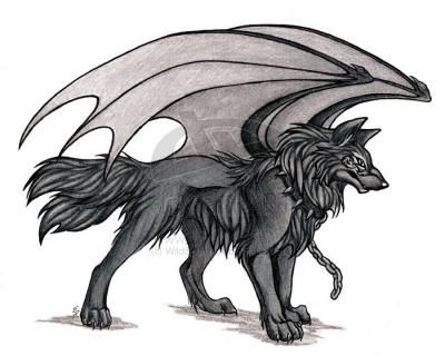 400x320 Pictures Of Winged Animals Wolves And Cats Wolfform Looks