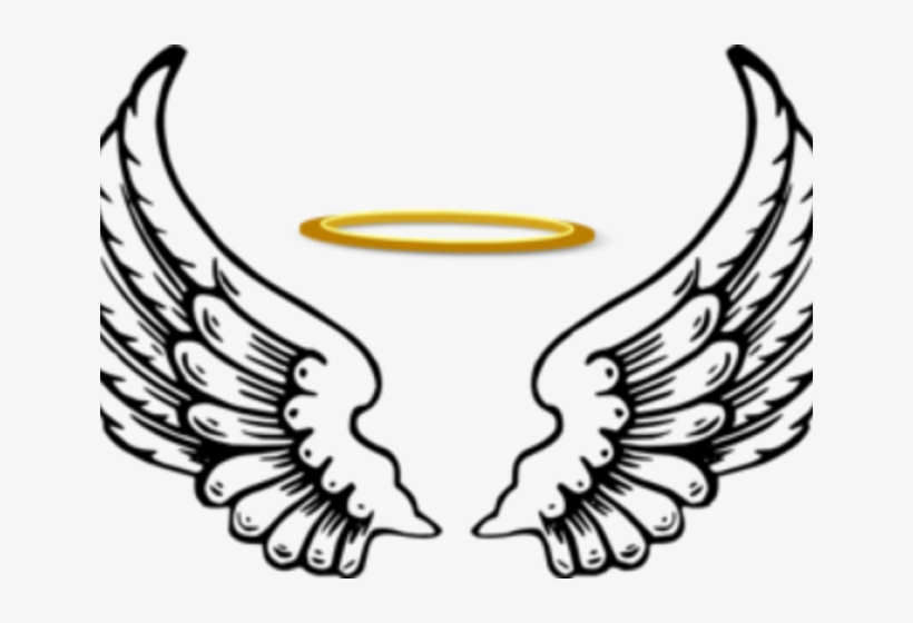 820x560 Angel Wings And Halo Png, Png Collections