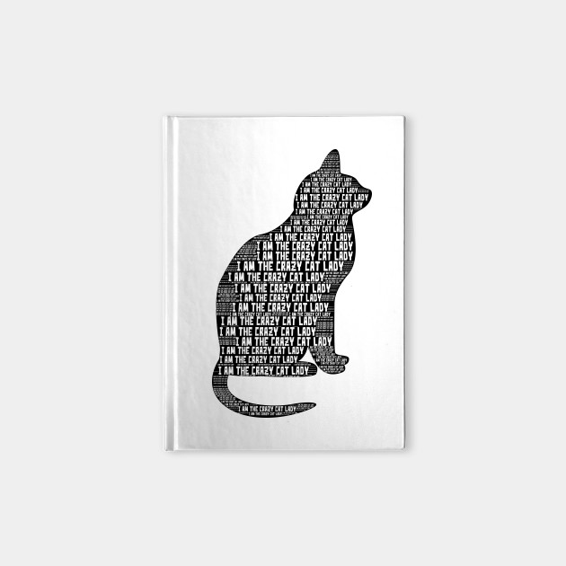 630x630 Crazy Cat Lady Word Cloud Art