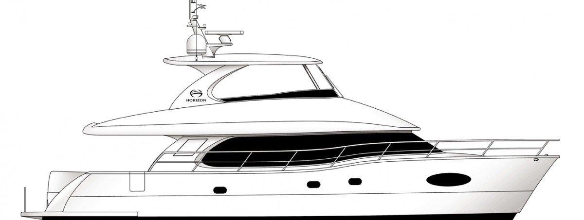 1200x453 Power Catamaran Open Flybridge