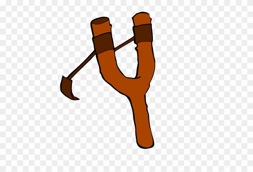 880x601 Stone Clipart Slingshot