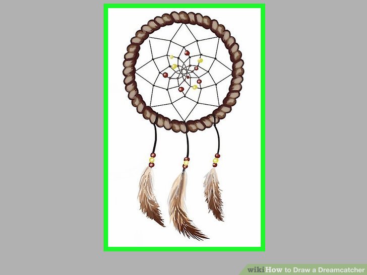 728x546 Dream Catcher Drawings Simple