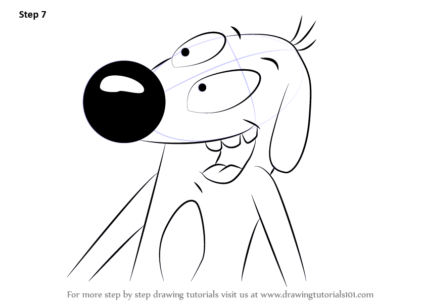 843x596 Learn How To Draw Dog From Catdog