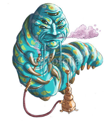 367x400 Alice In Wonderland Hookah Smoking Caterpillar Buy Photos Ap
