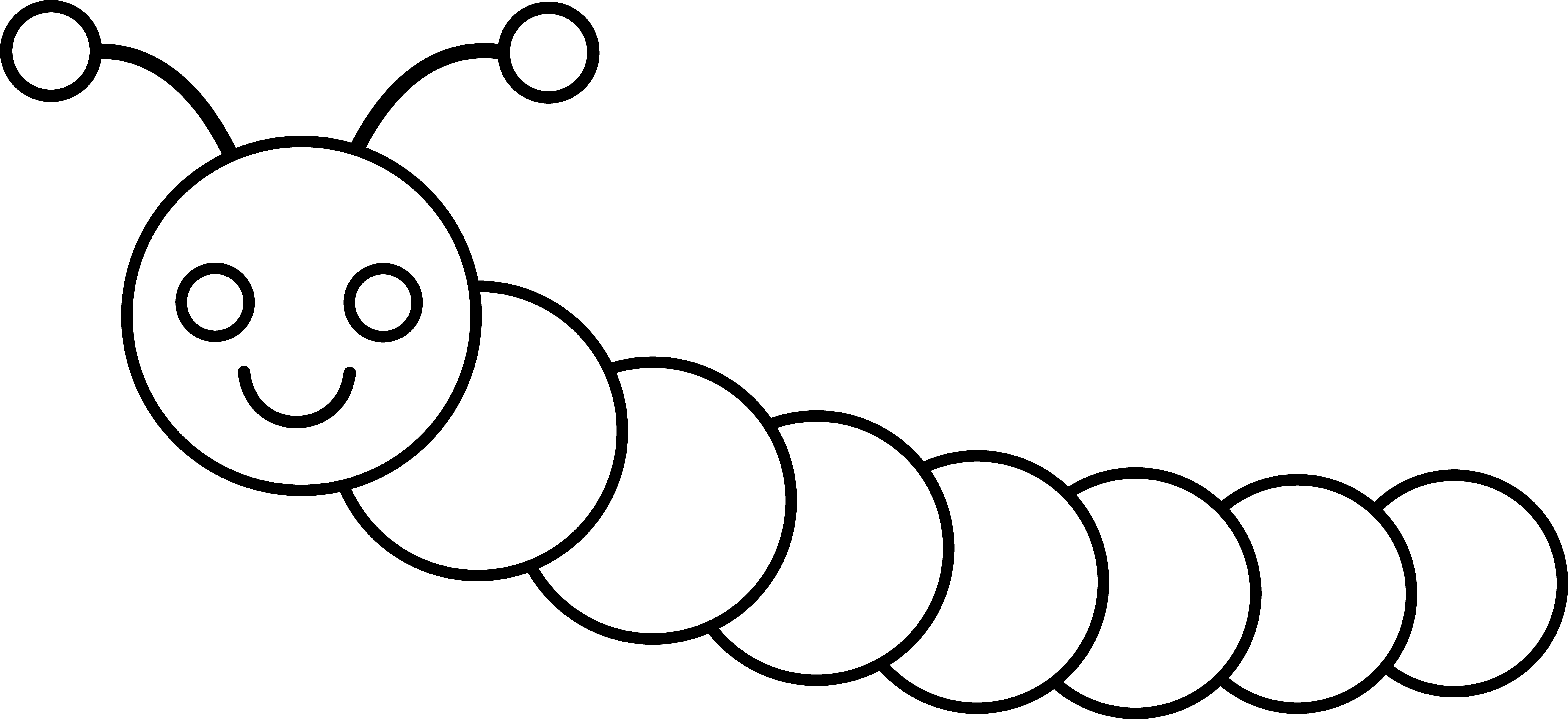 6840x3138 Collection Of Free Caterpillar Drawing Clipart Download On Ui Ex