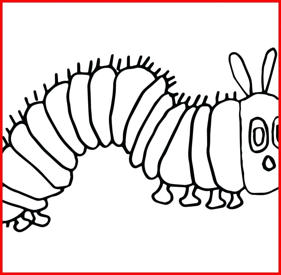 970x951 Caterpillar Coloring Pages