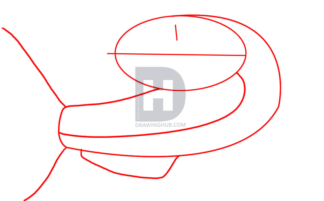 1080x670 How To Draw A Catfish, Step