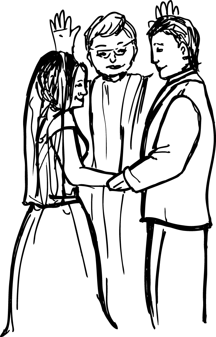 738x1147 Catholic Wedding Cliparts