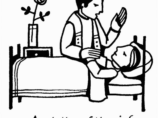 640x480 Anointing Of The Sick Coloring