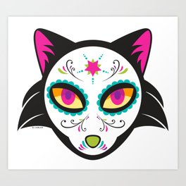 264x264 Dia De Muertos Art Prints
