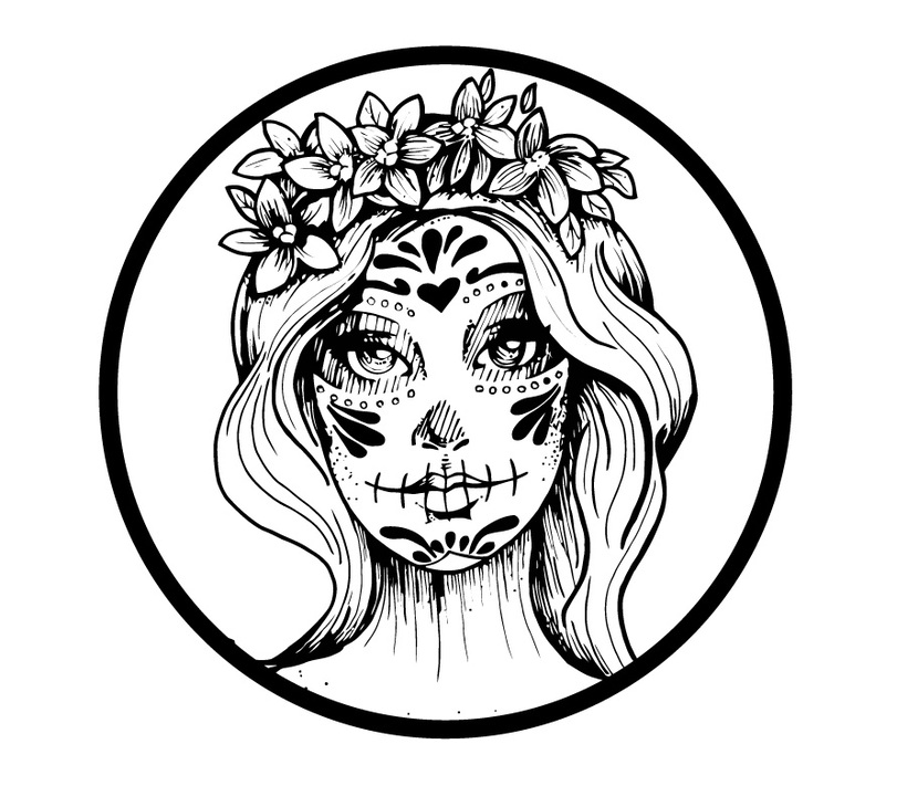 820x730 Dulce Catrina Domestika