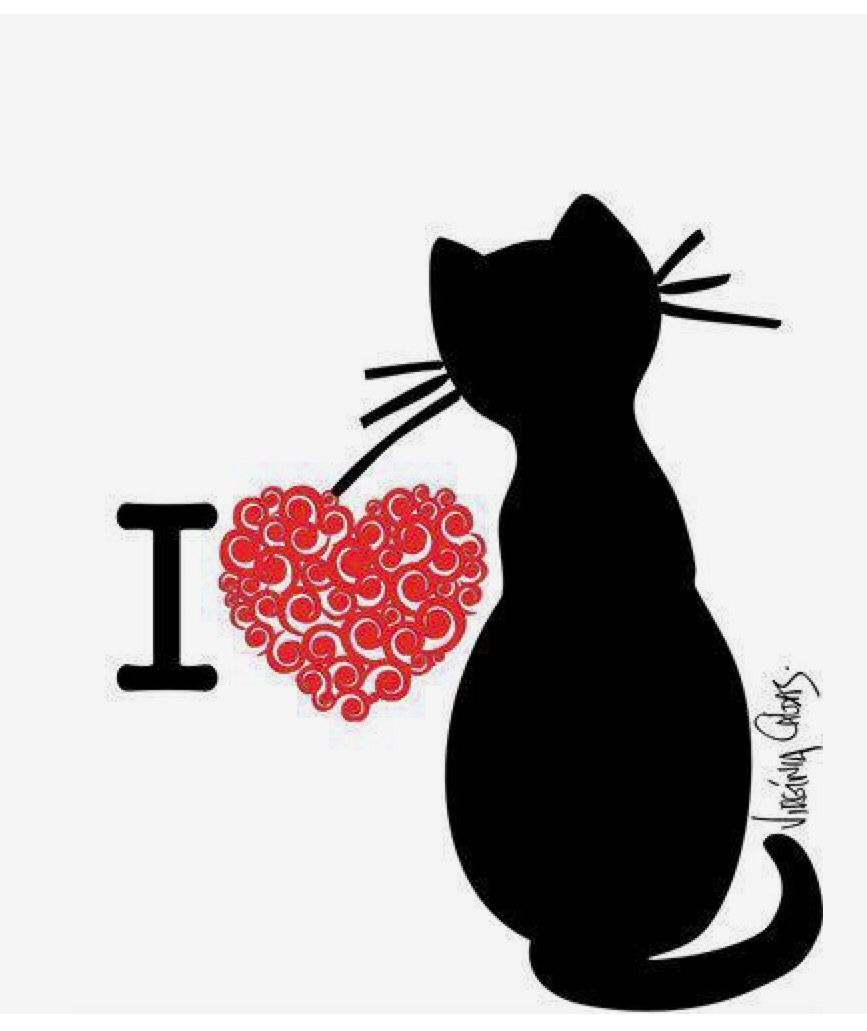 Cats In Love Drawing | Free download on ClipArtMag