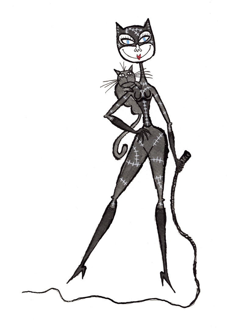 Catwoman Drawing