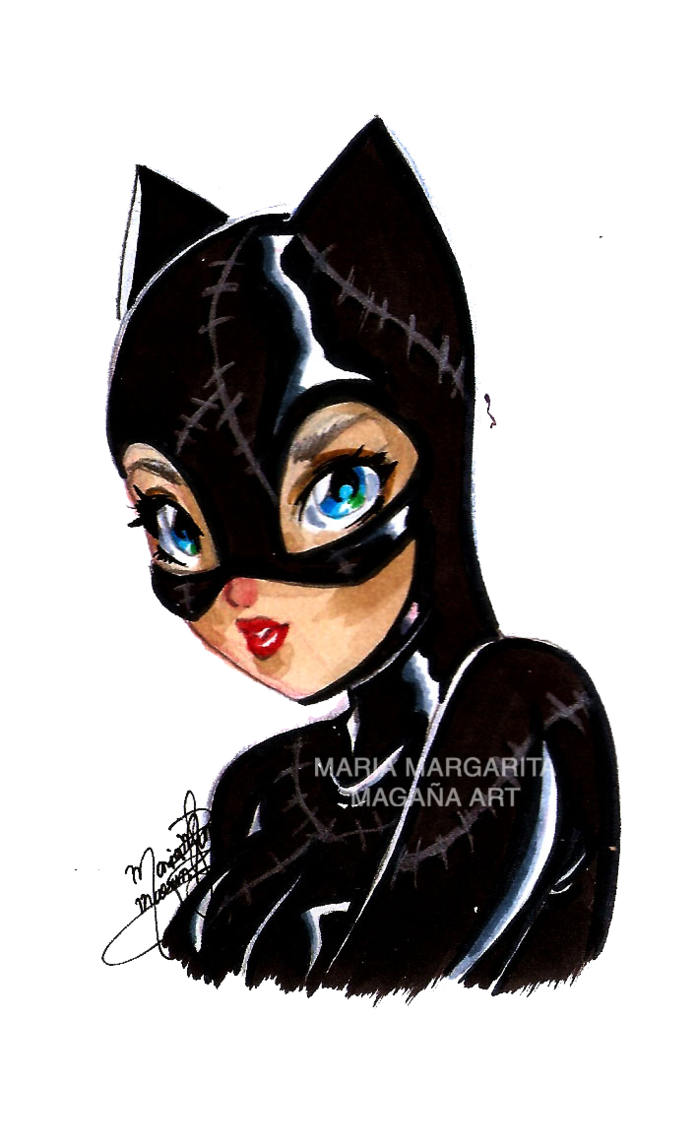 697x1146 Collection Of Free Catwoman Drawing Baby Download On Ui Ex