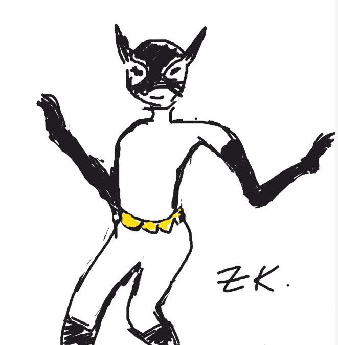 661x674 Drawing Catwoman