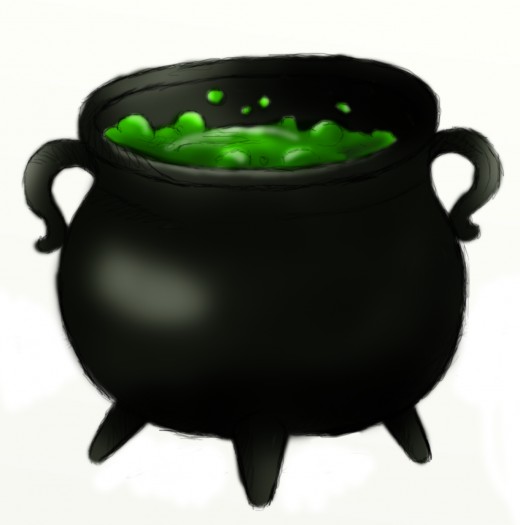 520x525 how to draw a cauldron feltmagnet