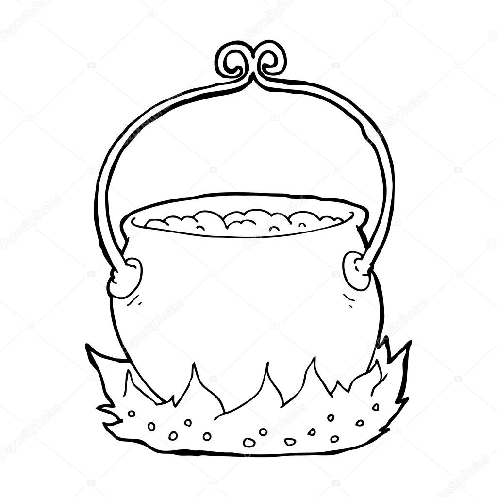 1024x1024 Cauldron Drawing Skull For Free Download