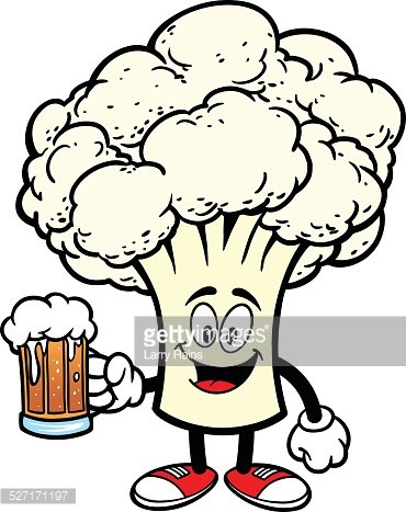 370x467 cauliflower with beer premium clipart