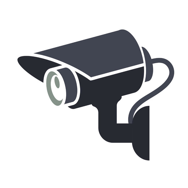 600x600 Icon Illustration For Cctv Camera Art Print