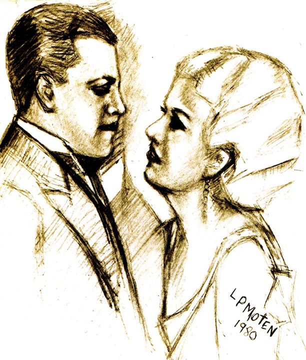612x720 Cagney And Harlow
