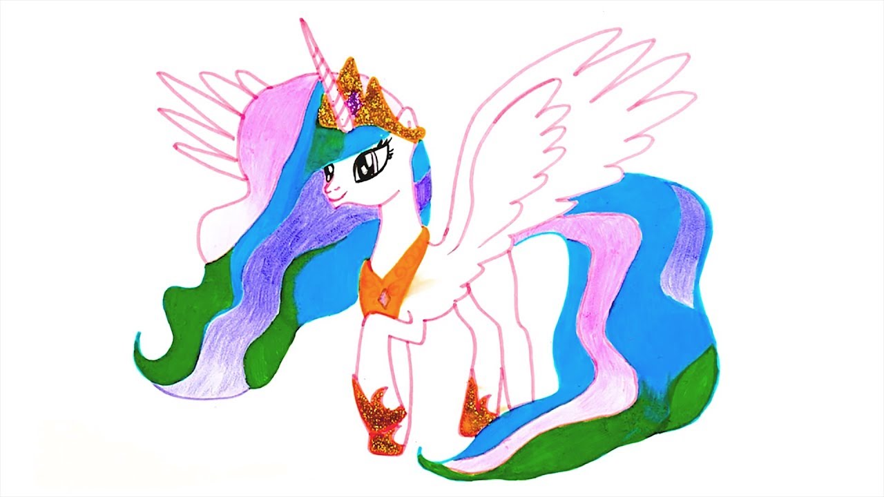 1280x720 Drawing And Colouring Pages