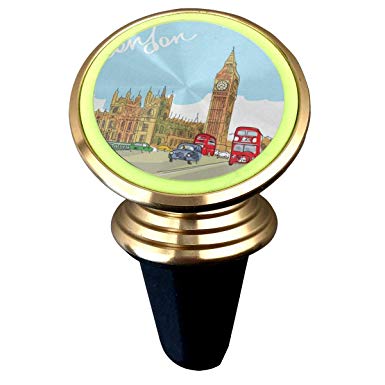 385x385 magnetic car holder rotation universal hand drawing london city