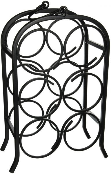 383x600 oenophilia wine arch wine rack, free standing wine holder rack