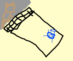 300x250 cellar cat is playing drawception