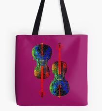 210x230 Cello Drawing Tote Bags Redbubble