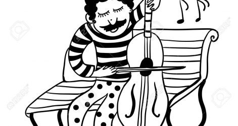 471x250 Cello Instrument Drawing Player Simple Bridge Love Carmi Chaelinn