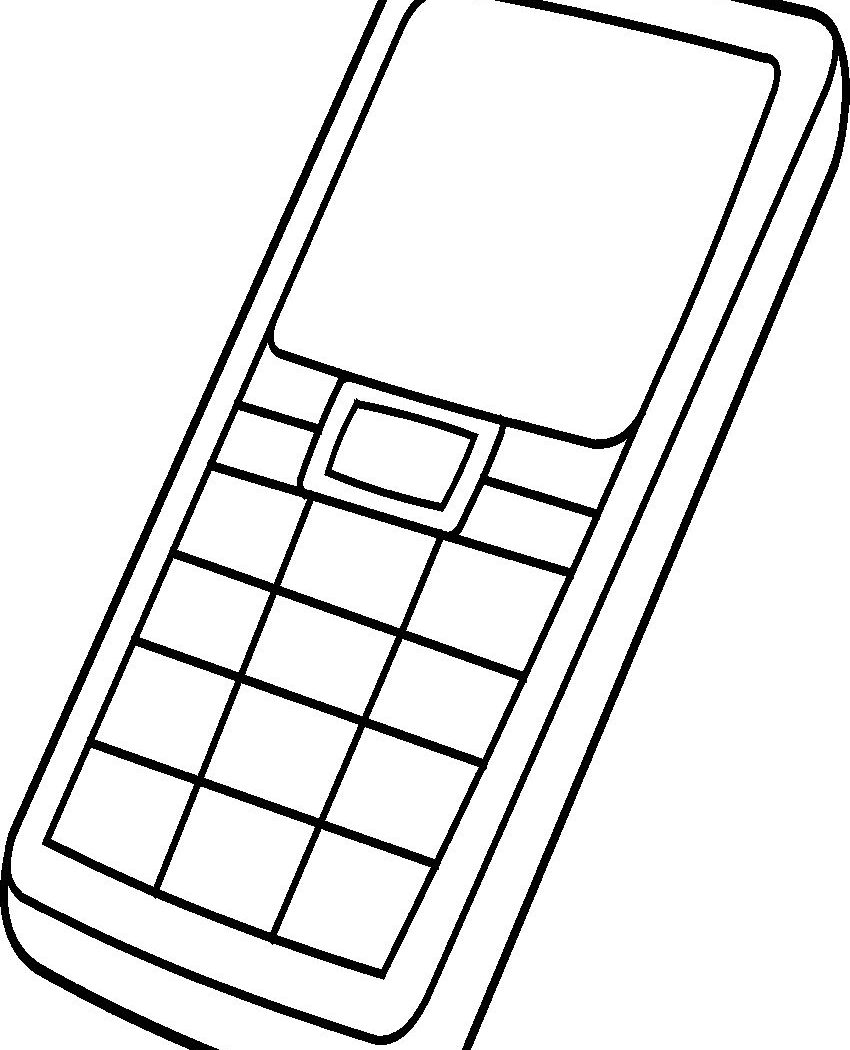 850x1050 Cell Phone Coloring