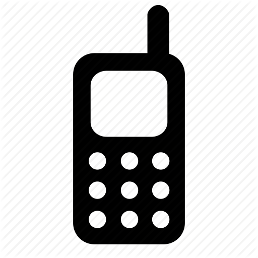 512x512 Icon Cell Phone Drawing