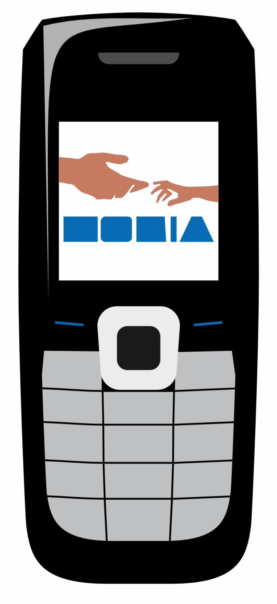 920x2001 Nokia Symbol Cellphone Mobile Phone Drawing