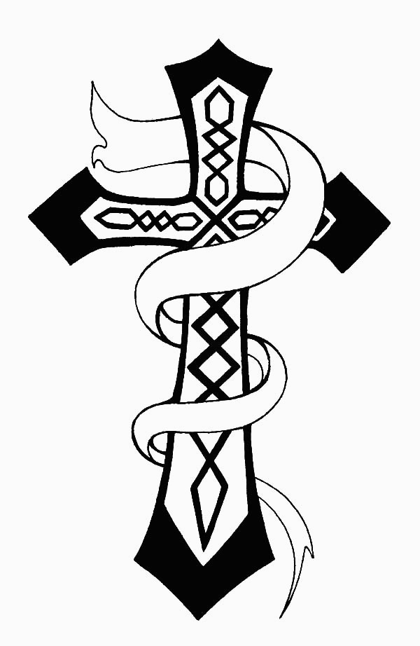 600x922 christian celtic cross coloring pages for cross coloring pages