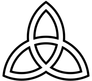 300x264 Simple Celtic Cross Clip Art Free Clipart Images