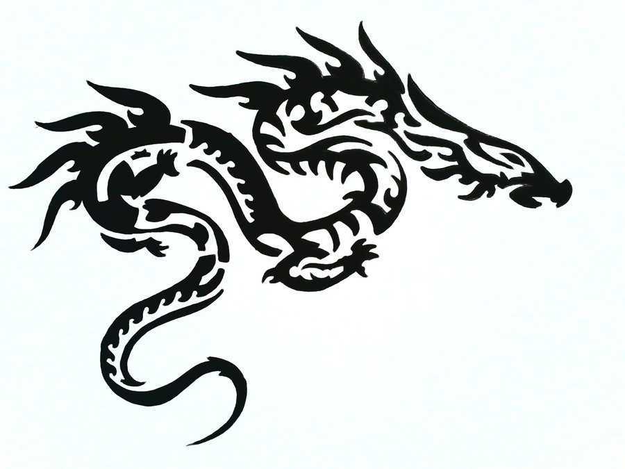 900x675 Dragon Tattoos Clipart Celtic