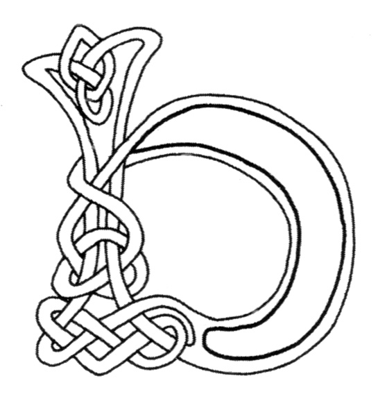 545x591 Free Celtic Letters Of The Alphabet