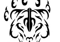 200x140 Bear Claw Tribal Celtic Tattoo Design Ideas Average Drawings Fresh