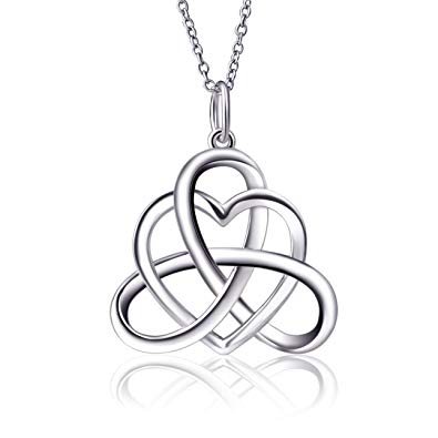395x395 sterling silver good luck irish heart