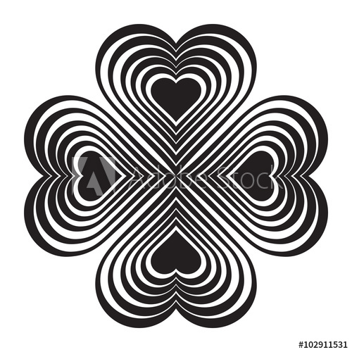 500x500 Black Celtic Heart Knot