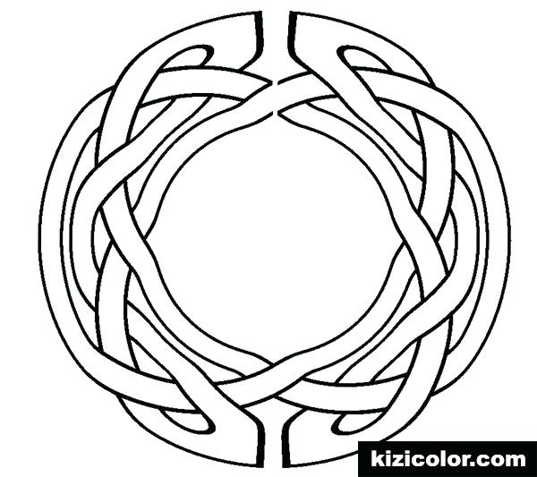 600x533 Celtic Knot Color Pages Drawing Haljinezamaturu