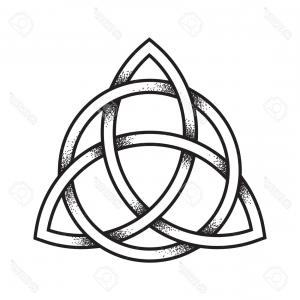 300x300 celtic trinity knot vector line drawing sohadacouri