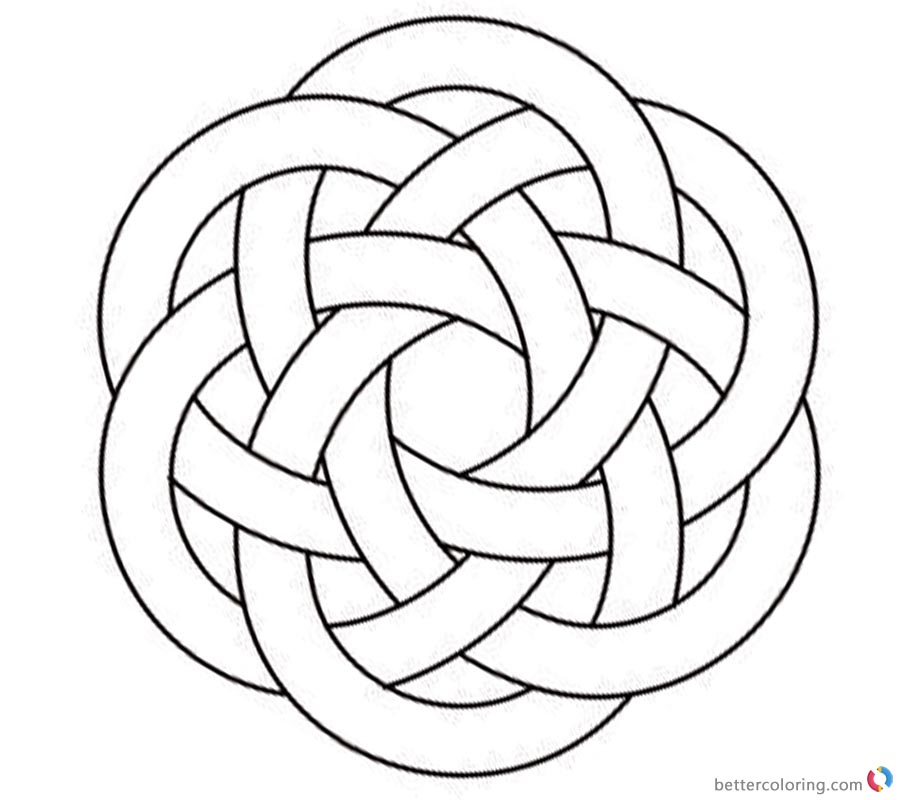 900x800 How To Draw A Celtic Knot For Kids