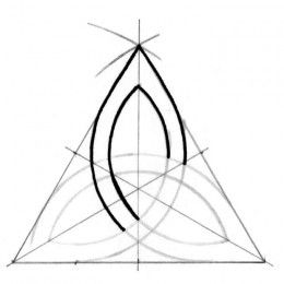 260x260 How To Draw A Triquetra With Steps And A Compass My Things