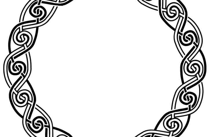 740x480 Learn To Draw Celtic Border Knots! May