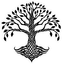 240x249 Celtic Tree Of Life Sticker