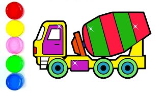 320x180 All Clip Of Drawing Truck Cement